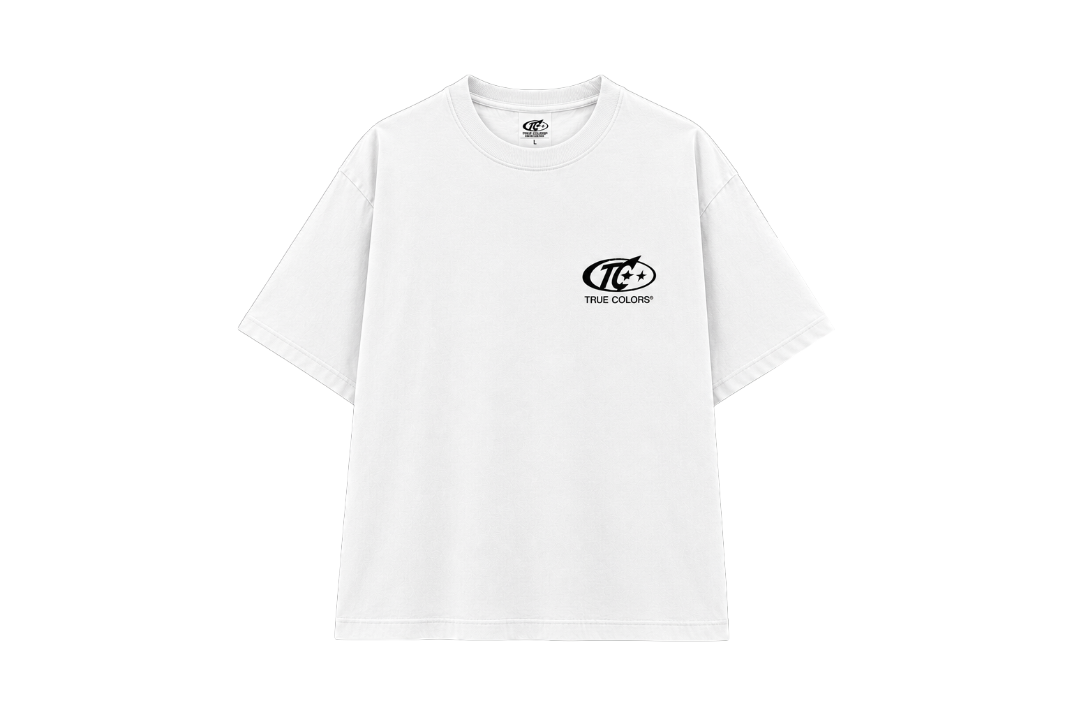 TRUE COLORS ( WHITE ) T SHIRT