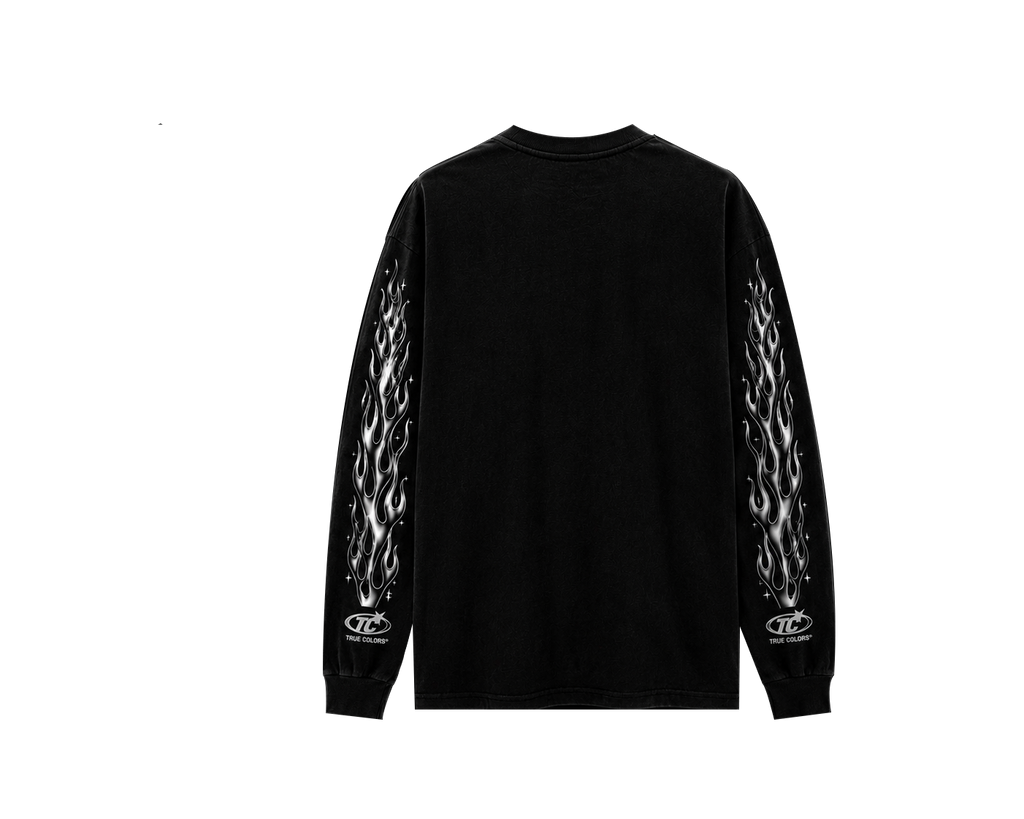 True colors ( Flames long sleeve )