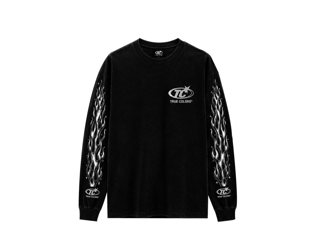 True colors ( Flames long sleeve )